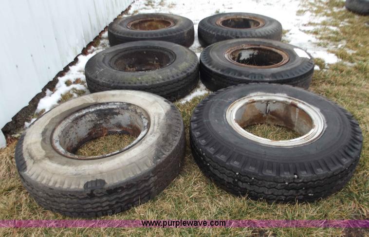 image for item B6253 (6) Dayton wheels and tires