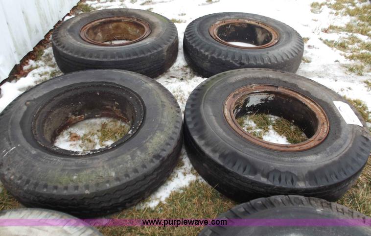 image for item B6253 (6) Dayton wheels and tires