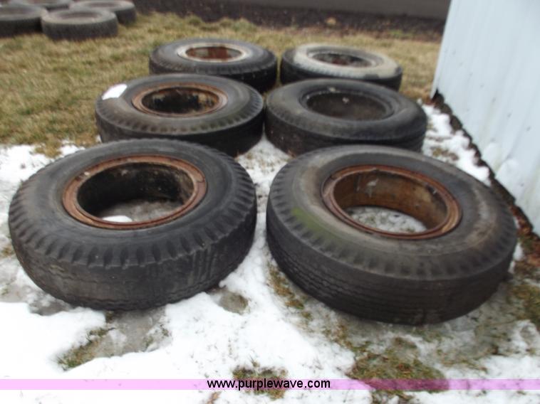 image for item B6253 (6) Dayton wheels and tires