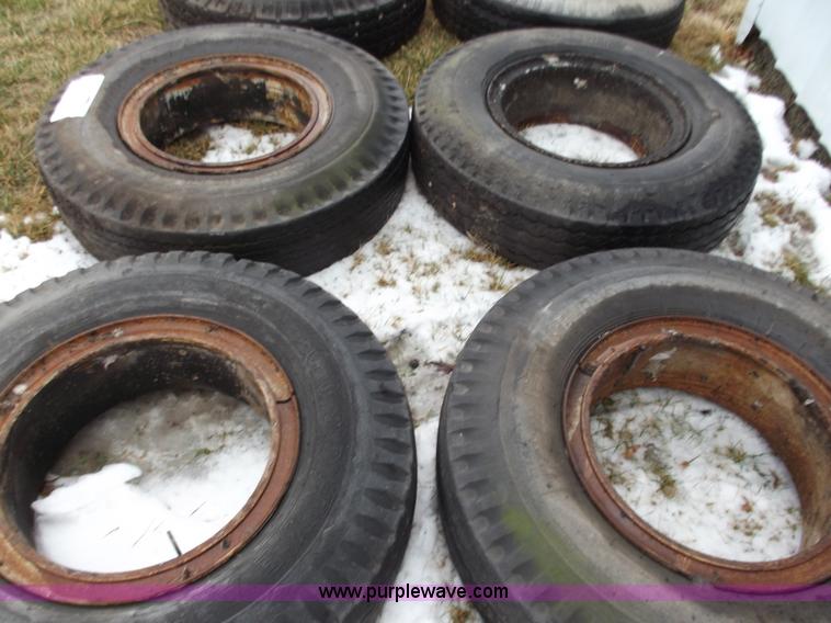 image for item B6253 (6) Dayton wheels and tires