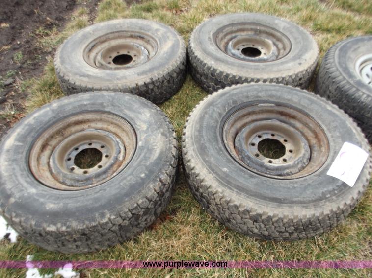 image for item B6254 (5) wheels and tires