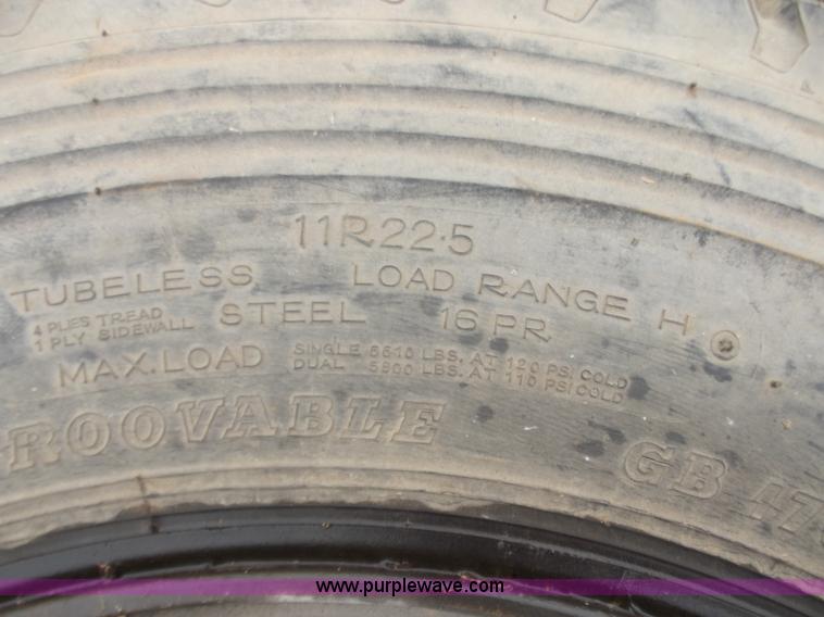 image for item B6257 (3) wheels and tires