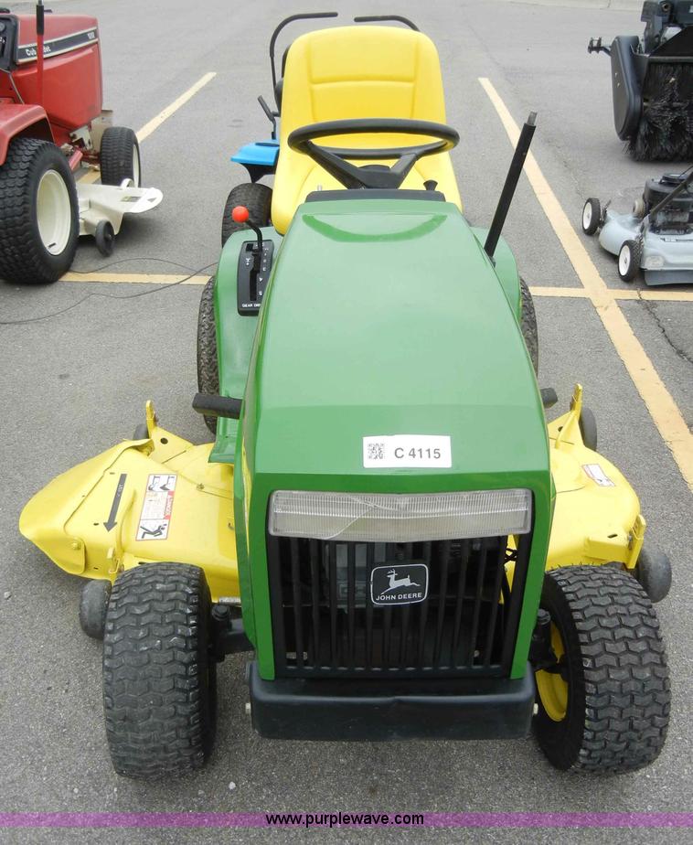 image for item C4115 John Deere 180 lawn mower