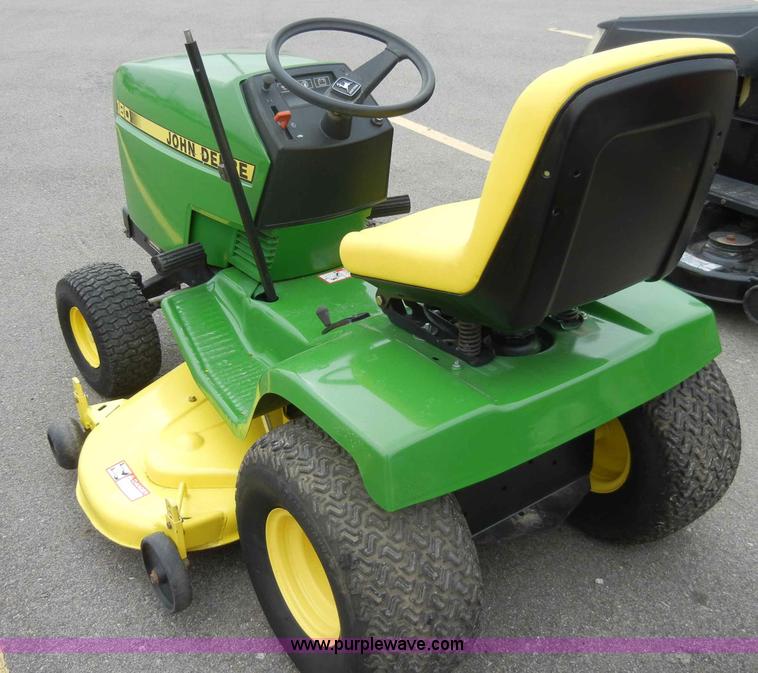 image for item C4115 John Deere 180 lawn mower