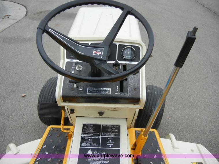 image for item C4116 Cub Cadet 1250 lawn mower