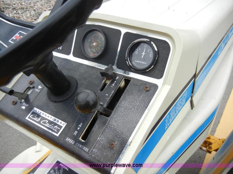 image for item C4116 Cub Cadet 1250 lawn mower