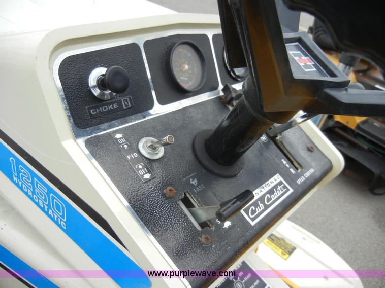 image for item C4116 Cub Cadet 1250 lawn mower