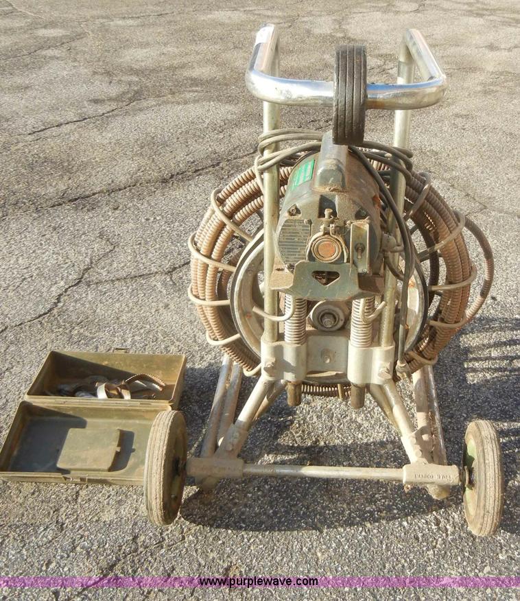 image for item C4182 Powerfeed 70 sewer auger unit