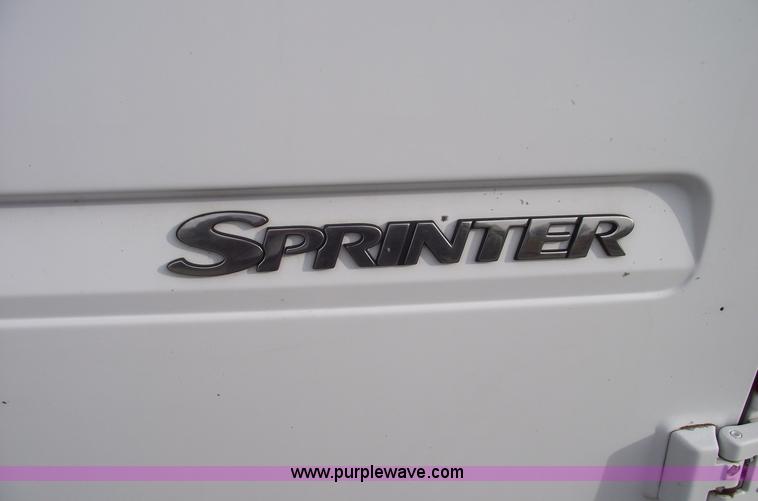 image for item C5912 2004 Dodge 3500 Sprinter cargo van