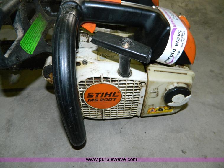 image for item C9464 (3) Stihl MS200T chainsaws