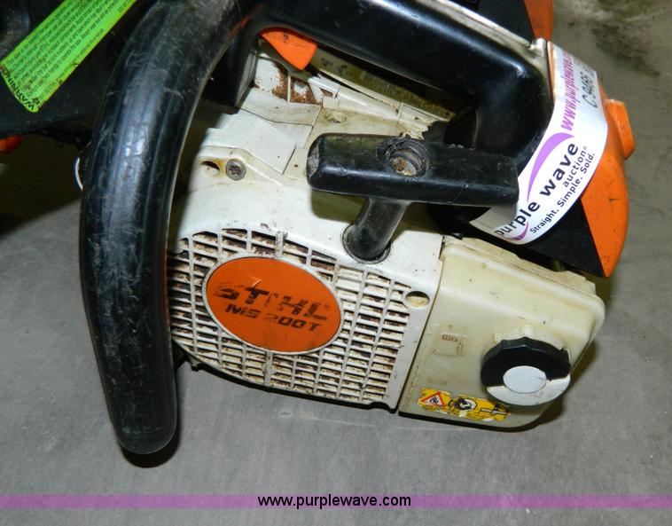 image for item C9466 (3) Stihl MS200T chainsaws