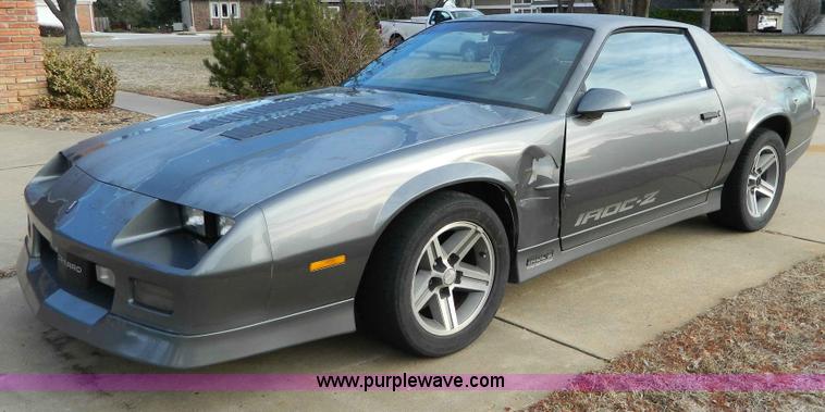 image for item D8763 1988 Chevrolet Camaro IROC-Z