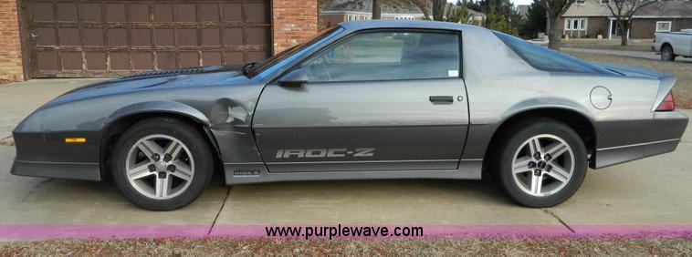 image for item D8763 1988 Chevrolet Camaro IROC-Z