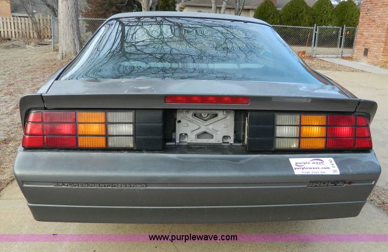 image for item D8763 1988 Chevrolet Camaro IROC-Z