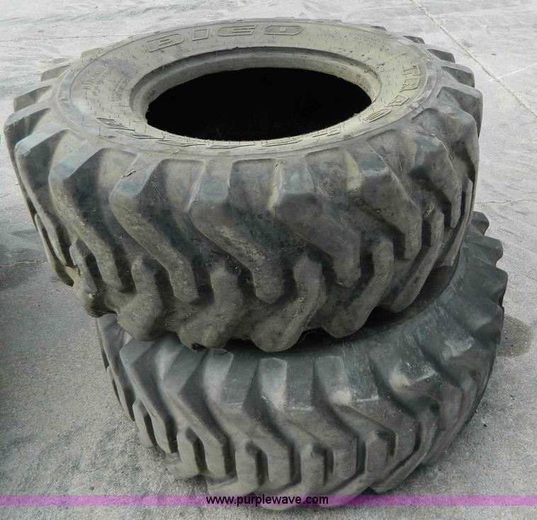 image for item E9373 (2) 15x19.5 NHS tires