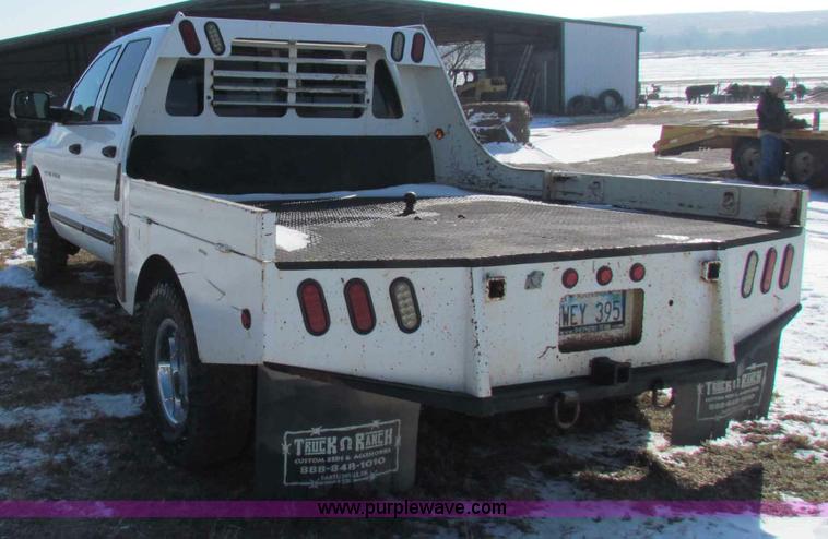 image for item I9535 2005 Dodge Ram 3500 Big Horn Edition quad cab pickup truck