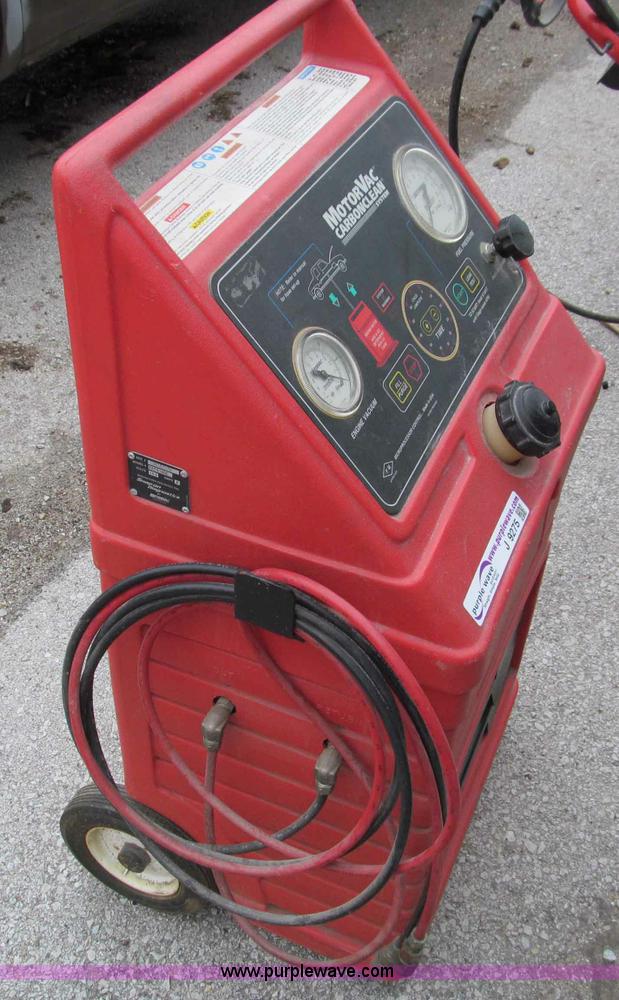 image for item J9275 Sun MotorVac CarbonClean fuel injection cleaning system