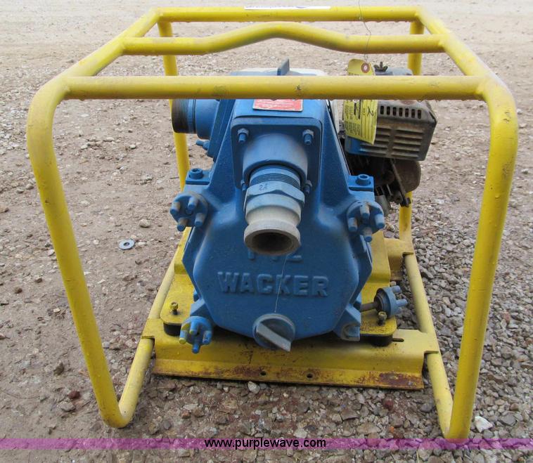 image for item J9277 Wacker PT-2A trash pump