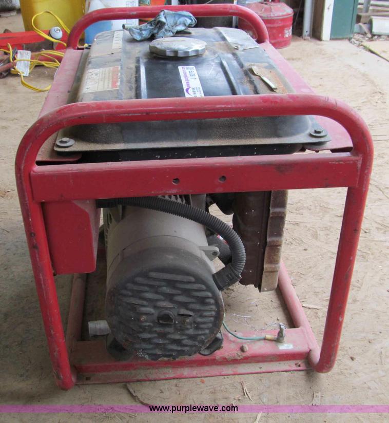image for item J9279 Troy-bilt 3500 generator