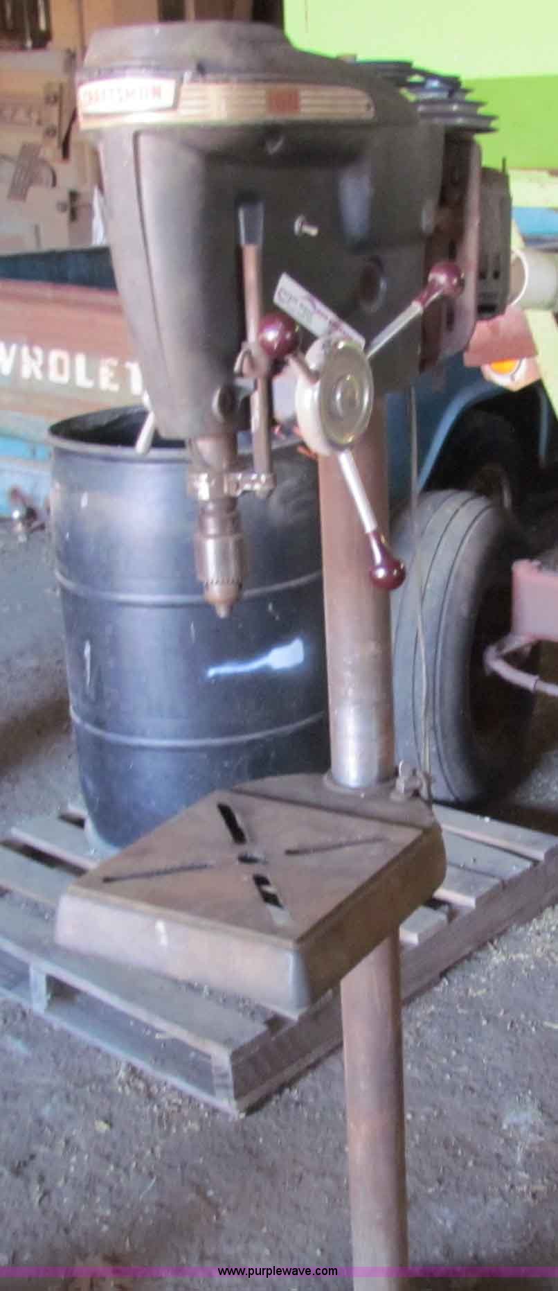 Craftsman 150 drill press in Chase, KS Item I9634 sold Purple Wave