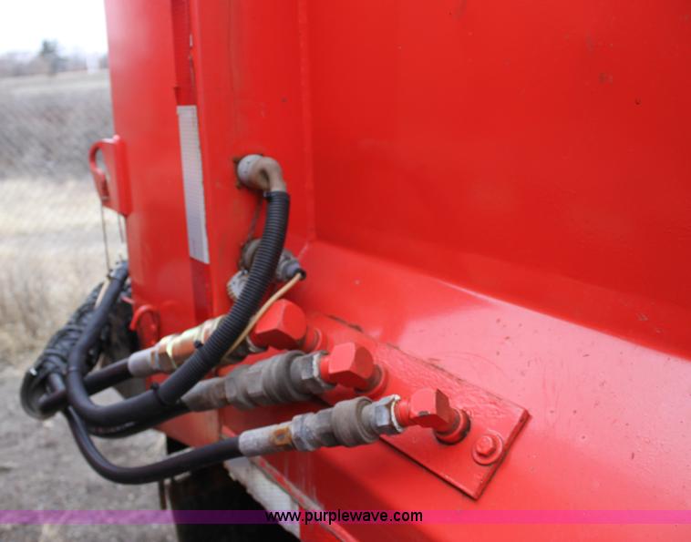 image for item A7166 1999 International 4900 tandem axle dump truck