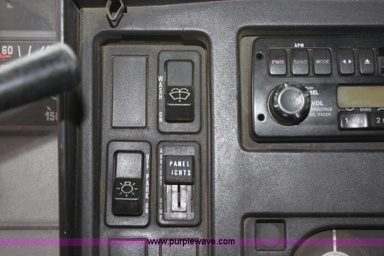 image for item A7168 1997 International 4900 tandem axle dump truck