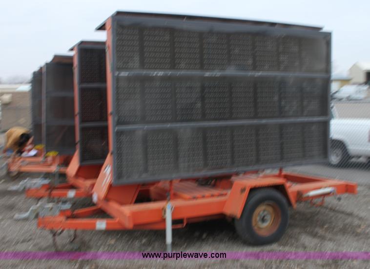 image for item A7175 2001 Ver-Mac PCMS-1210 variable message board