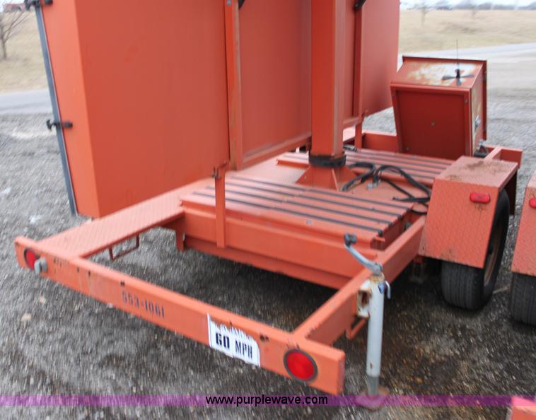 image for item A7175 2001 Ver-Mac PCMS-1210 variable message board