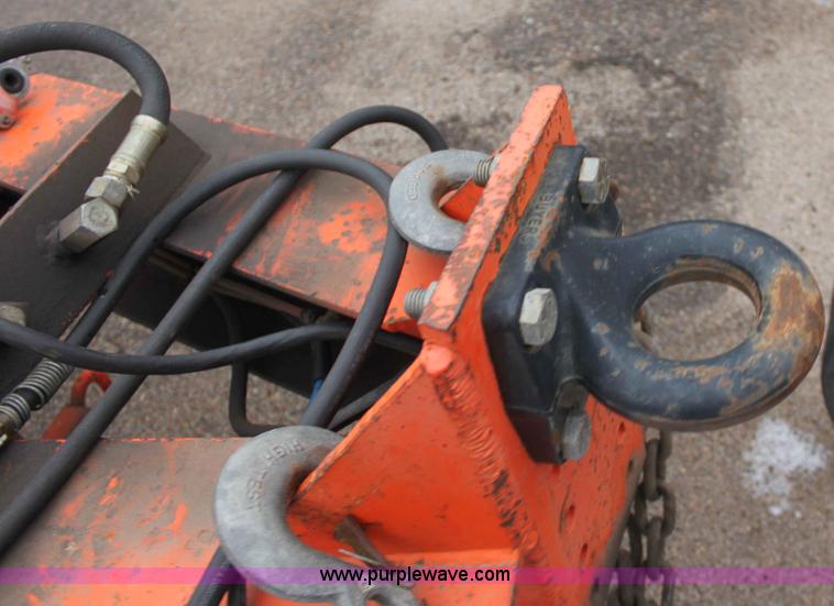 image for item A7188 2001 Evaco 15 ton tandem axle trailer