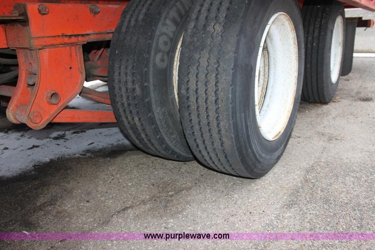 image for item A7188 2001 Evaco 15 ton tandem axle trailer