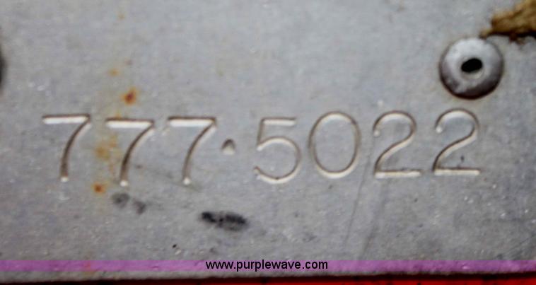 image for item A7188 2001 Evaco 15 ton tandem axle trailer