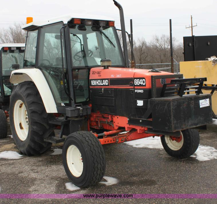 image for item A7200 1997 New Holland 6640SL tractor