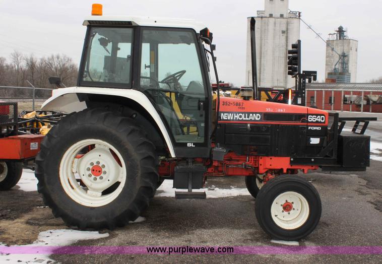 image for item A7200 1997 New Holland 6640SL tractor