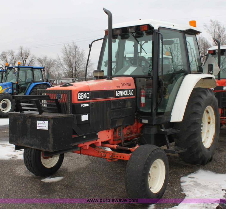 image for item A7200 1997 New Holland 6640SL tractor