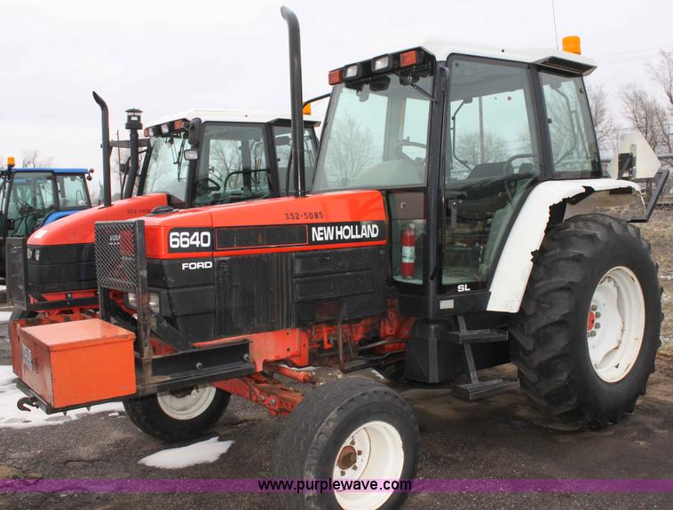 image for item A7201 1996 New Holland 6640SL tractor