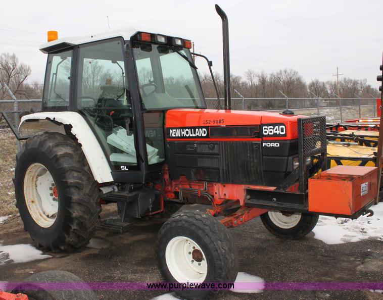 image for item A7201 1996 New Holland 6640SL tractor