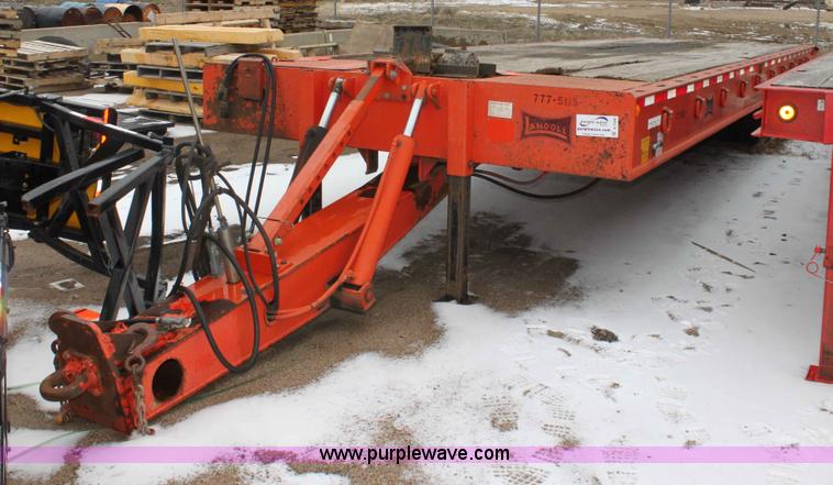 image for item A7208 1995 Landoll 345-31 15 ton tandem axle trailer