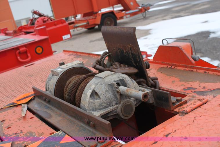 image for item A7208 1995 Landoll 345-31 15 ton tandem axle trailer