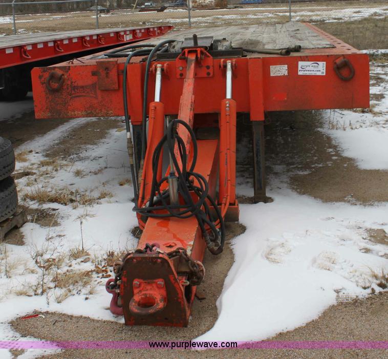 image for item A7210 1995 Landoll 345-31 tandem axle trailer