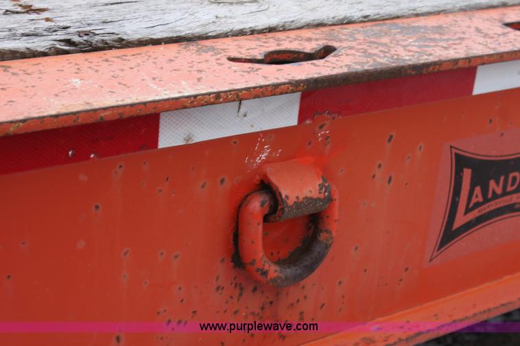 image for item A7210 1995 Landoll 345-31 tandem axle trailer