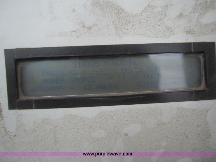 image for item B5637 2001 Ver-Mac PCMS-1210 variable message board