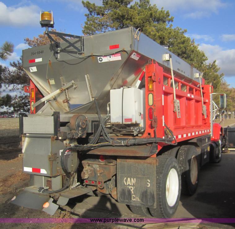 image for item B5659 1999 International 4900 tandem axle dump truck