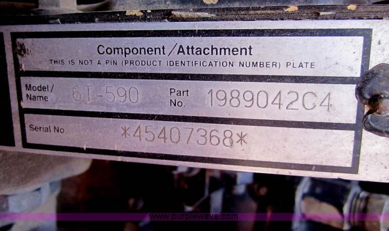 image for item B5683 1996 Case 621B wheel loader