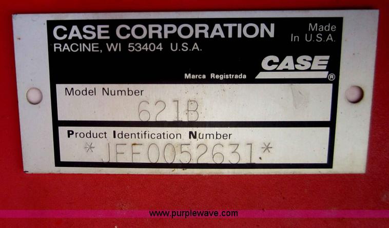 image for item B5683 1996 Case 621B wheel loader