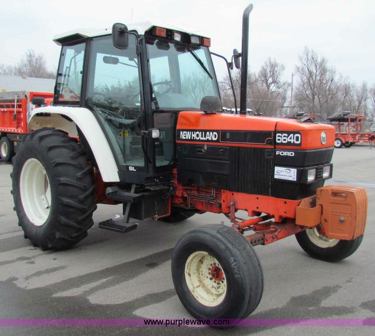 image for item B7074 1997 New Holland 6640SL tractor