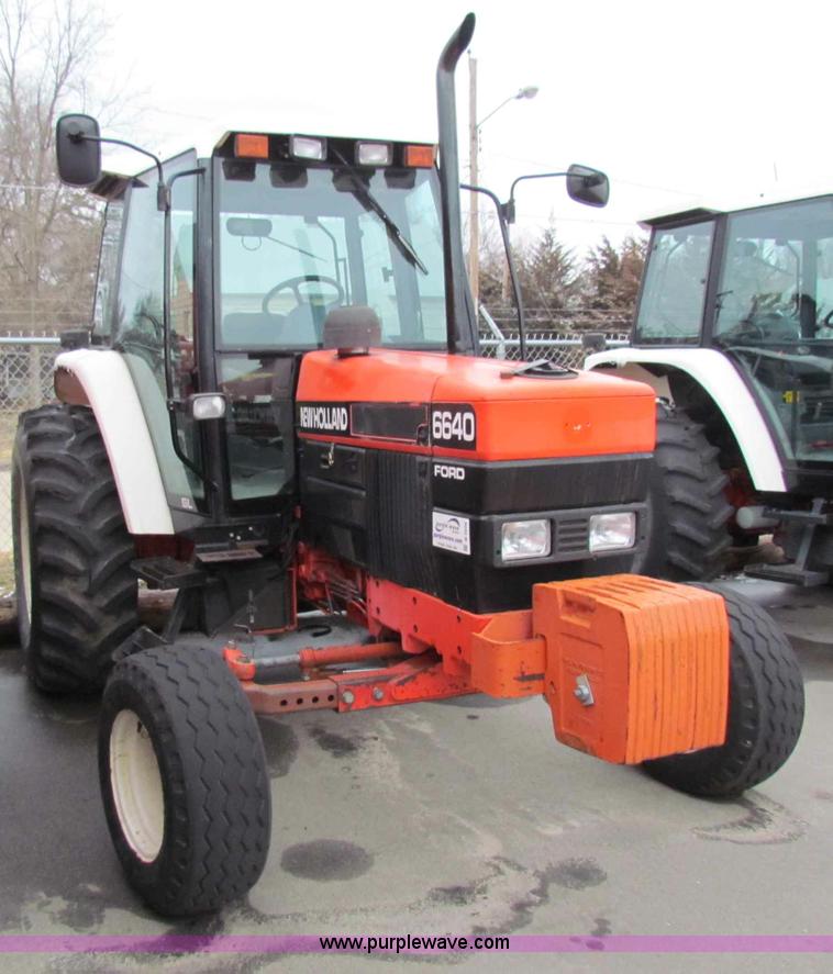 image for item B7076 1997 New Holland 6640SL tractor