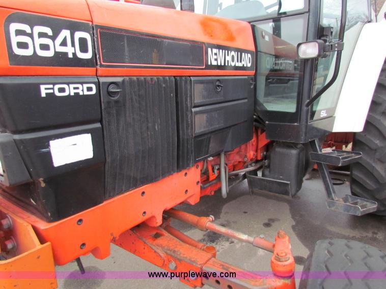image for item B7076 1997 New Holland 6640SL tractor