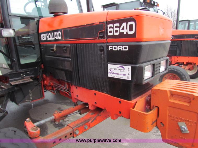image for item B7076 1997 New Holland 6640SL tractor
