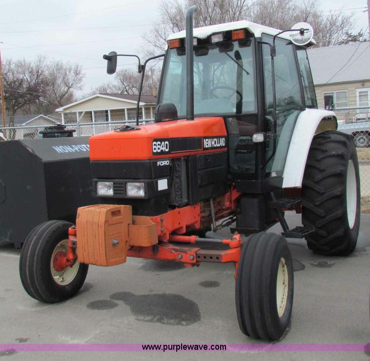 image for item B7078 1997 New Holland 6640SL tractor