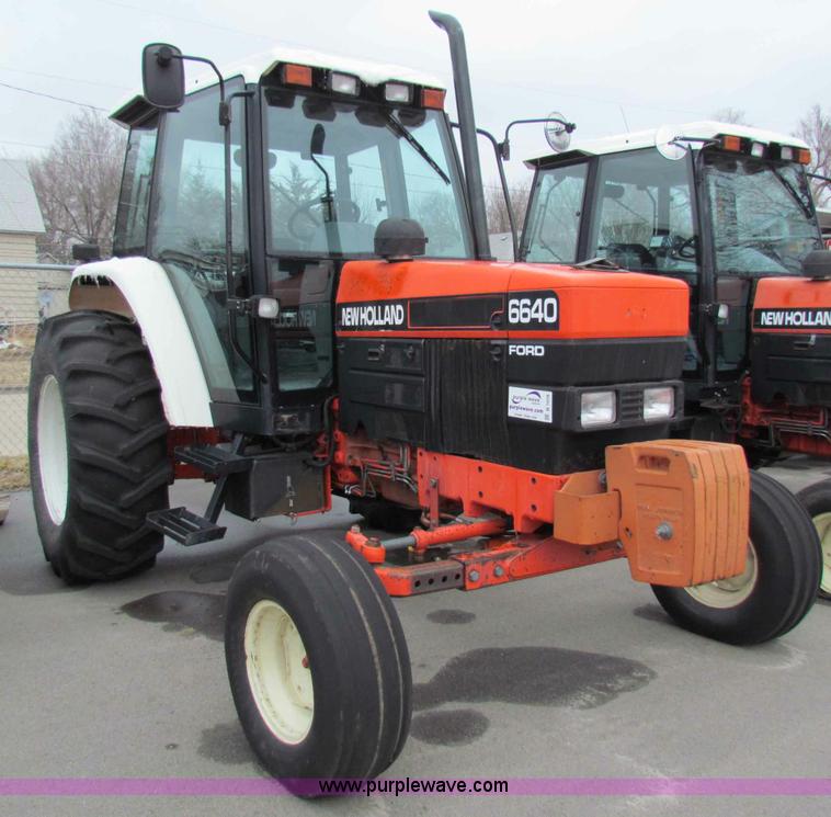 image for item B7078 1997 New Holland 6640SL tractor